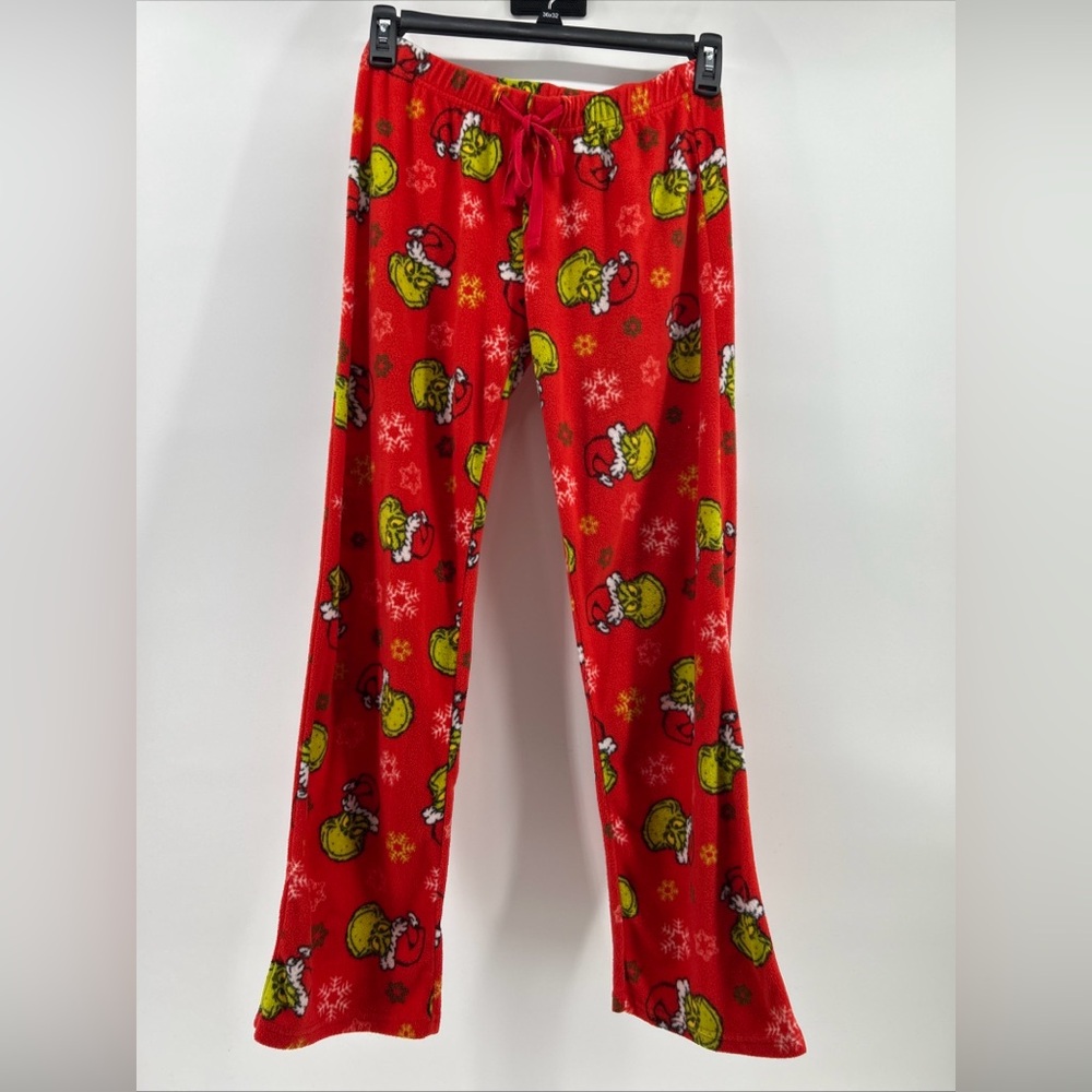 The Grinch Pajama Pants Women’s Small Red Cozy Comfy Holiday Soft
Fleece